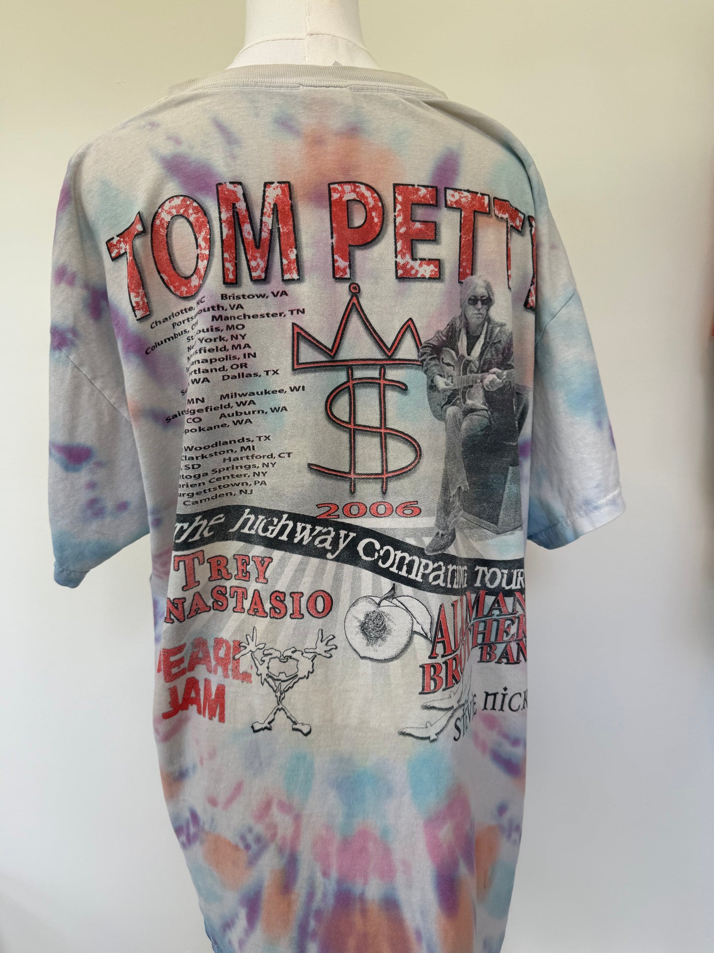 Tom Petty tie dye