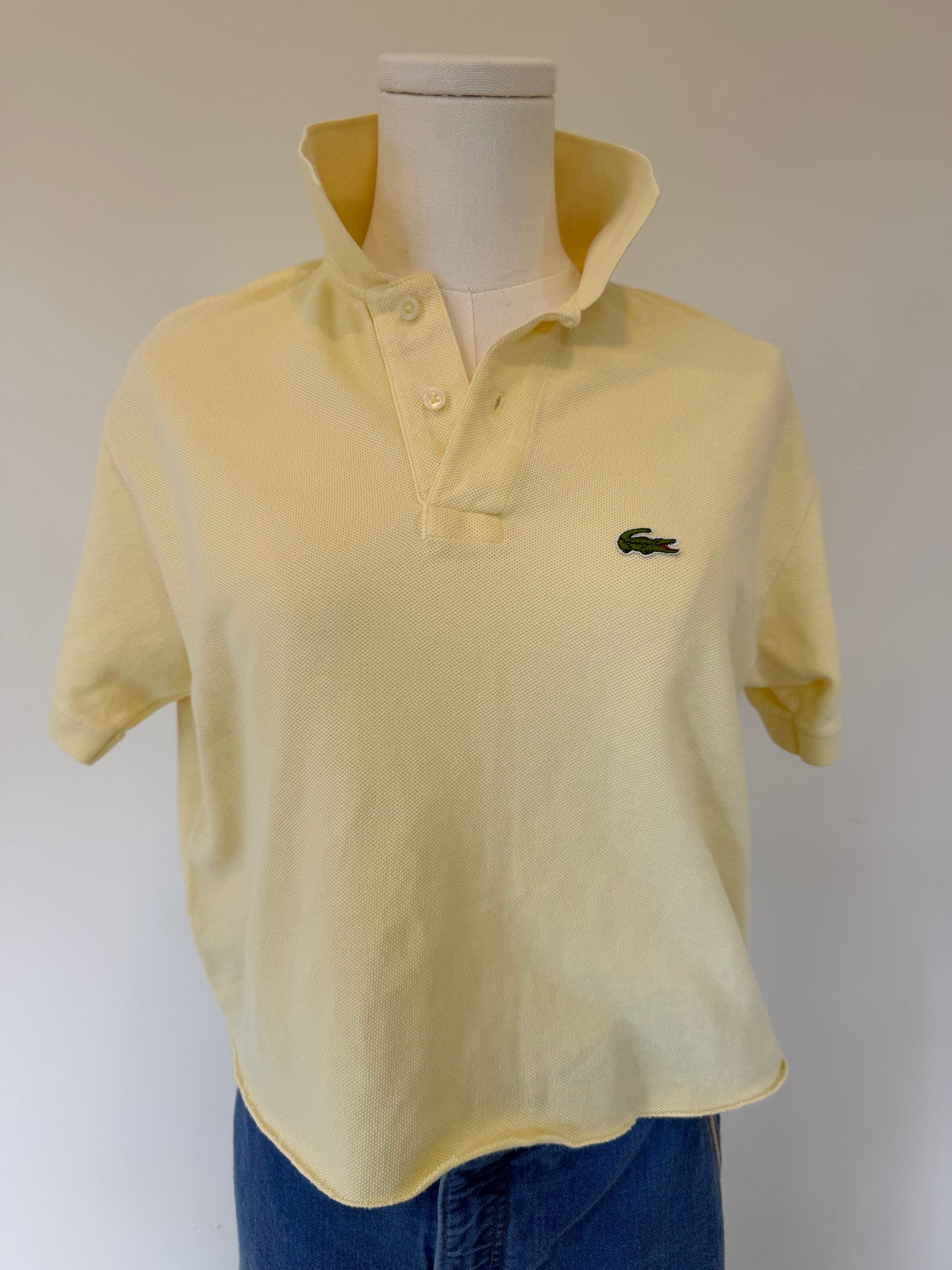 Light Yellow Vintage Lacoste Pole