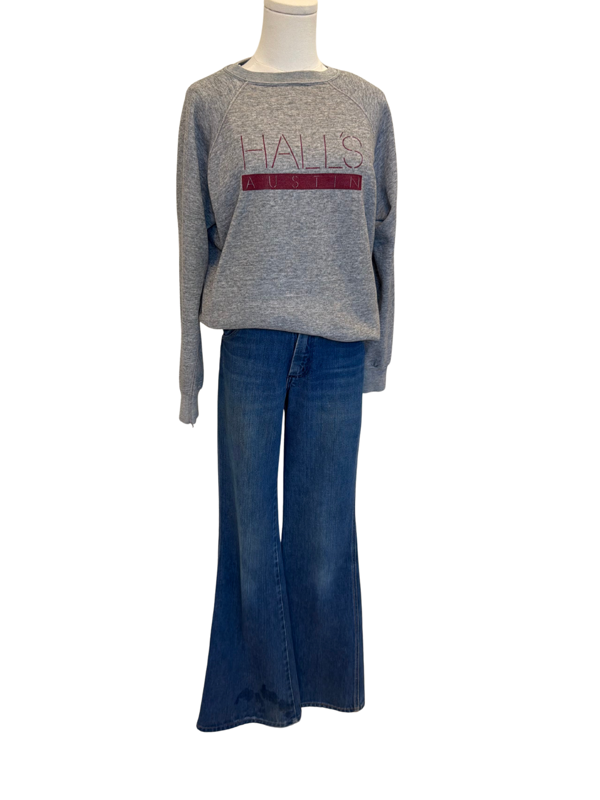 Vintage Hall’s Austin Raglan Sweatshirt size : Small