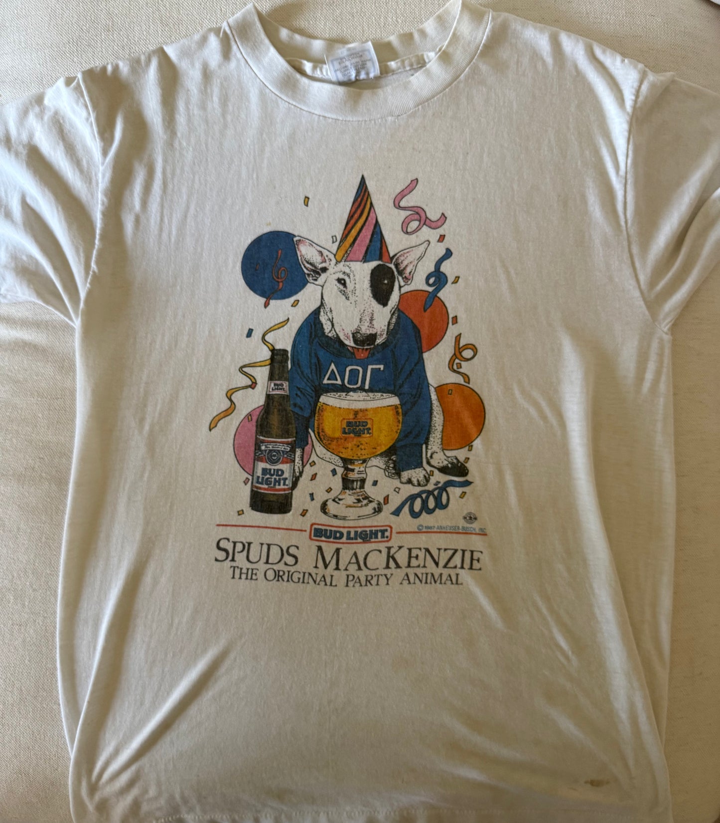 Spuds MacKenzie ( Bud Light) 1987 S