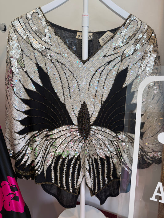 Vintage Sequin Top