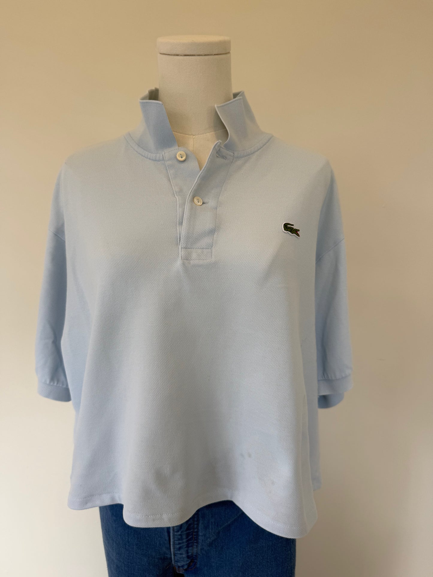 Light Blue vintage Lacoste polo