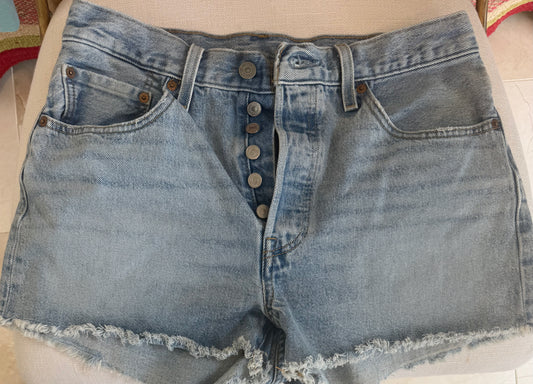 Worn Levi 501 Cut off's
