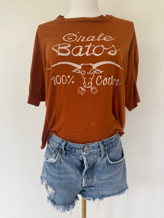 University of Texas Órale Batos late 80's shirt